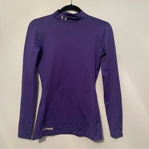 Under Armour Purple Fotted Long Sleeve Tech Size Small